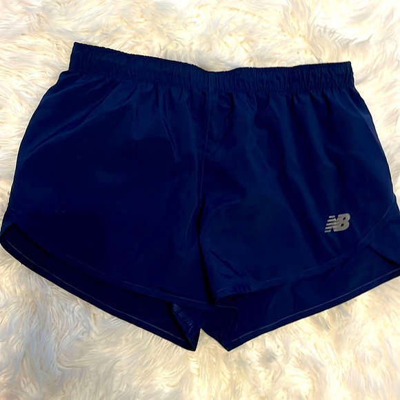 New Balance Shorts Navy Blue New Balance Running Short Inner Liner
